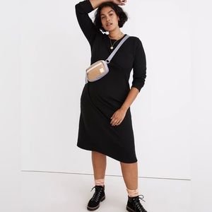 Madewell - Medium Long-Sleeve Pocket Tee Dress #ND170